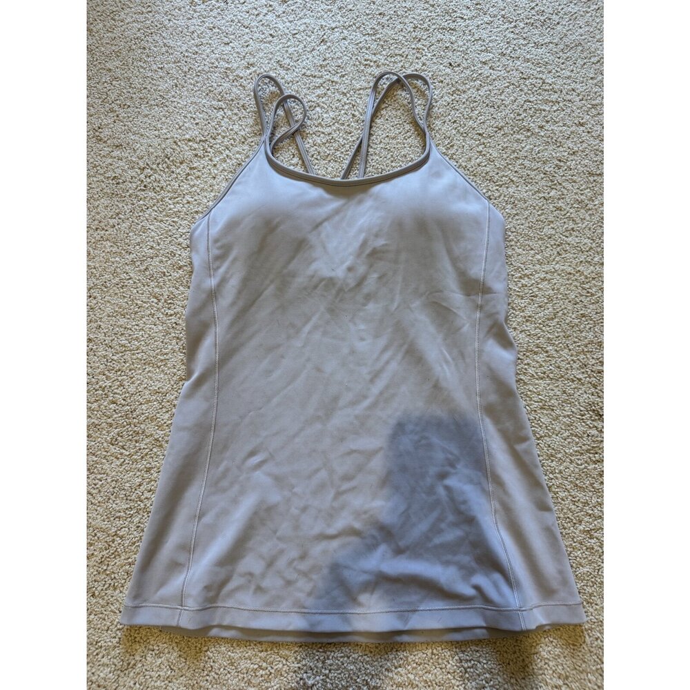 Lululemon Free To Be Tank - Size 8 - Gray/Purple